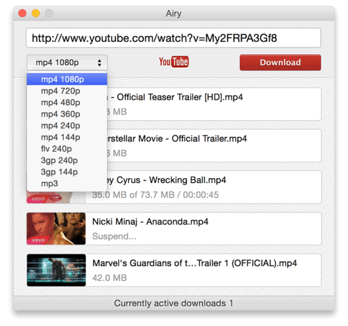 youtube downloads for mac